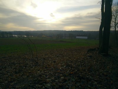 View towards the castle.