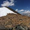 From top of Baxter Pass, looking west