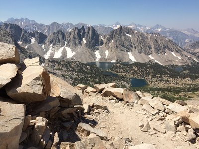 Top of Kearsarge Pass