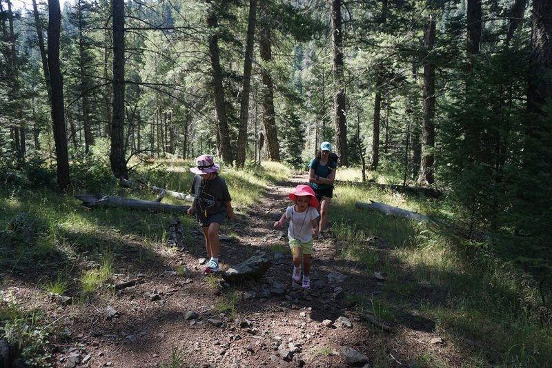 Setting out on the Argentina Trail.