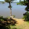 One of the nice views from the trail of the Arkansas River.