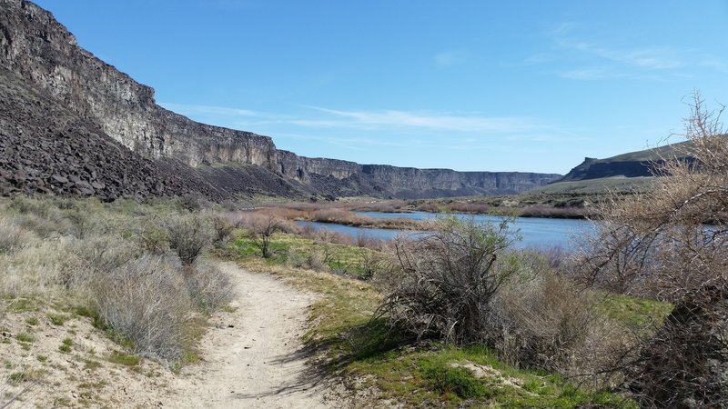 View from the Halverson Lake Trail