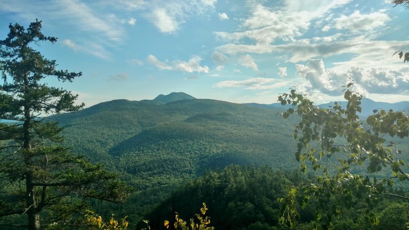 The view of Mt. Chocoura.