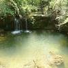 Waterfall along the Ranger (White) Trail.