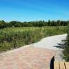 There are plenty of benches along the Tallgrass Trail for visitors to rest, and simply enjoy the view.