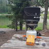 One of the last remaining picnic tables at Boulder Lake Campground