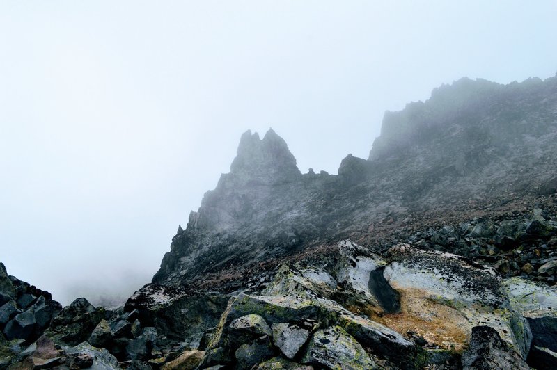 At the top of Third Burroughs Mountain.