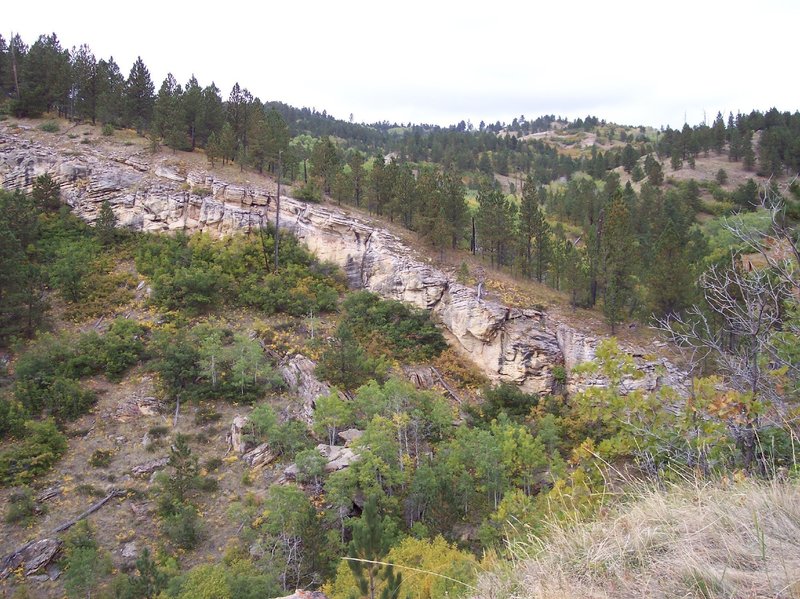 Ogden Canyon overlook--view west