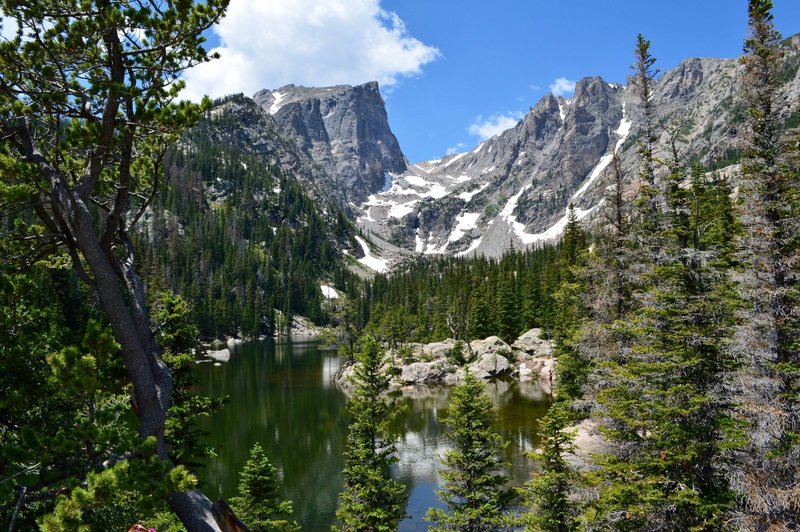 Dream Lake from the Emerald Lake Trail