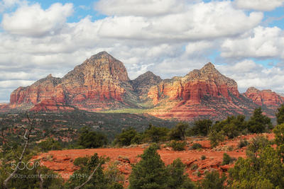 Capitol Butte aka Thunder Mountain | Sedona, AZ: Capitol Butte aka Thunder Mountain is a 6350 foot / 1940 meter peak in Sedona, Arizona.