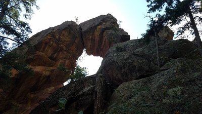 Final approach of the Royal Arch
