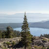 Overlooking Lake Tahoe and Fallen Leaf Lake