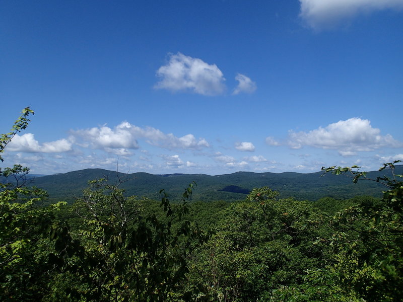 Viewpoint from the top of Round Hill