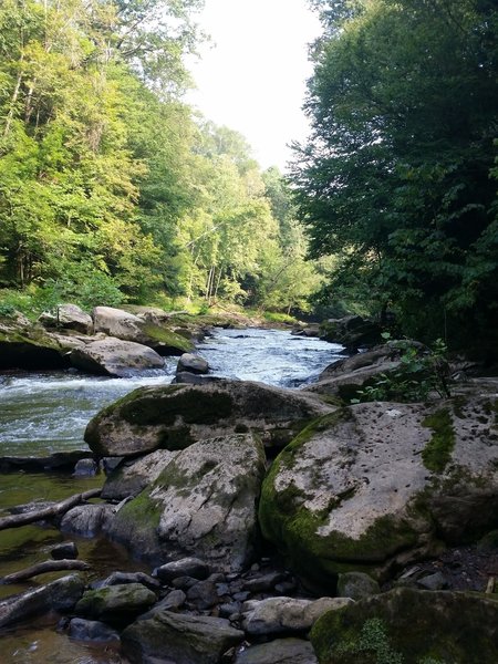 Slippery Rock Creek along the Alpha Pass Trail