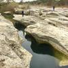 McKinney Falls State Park, just above the waterfalls in the winter time.