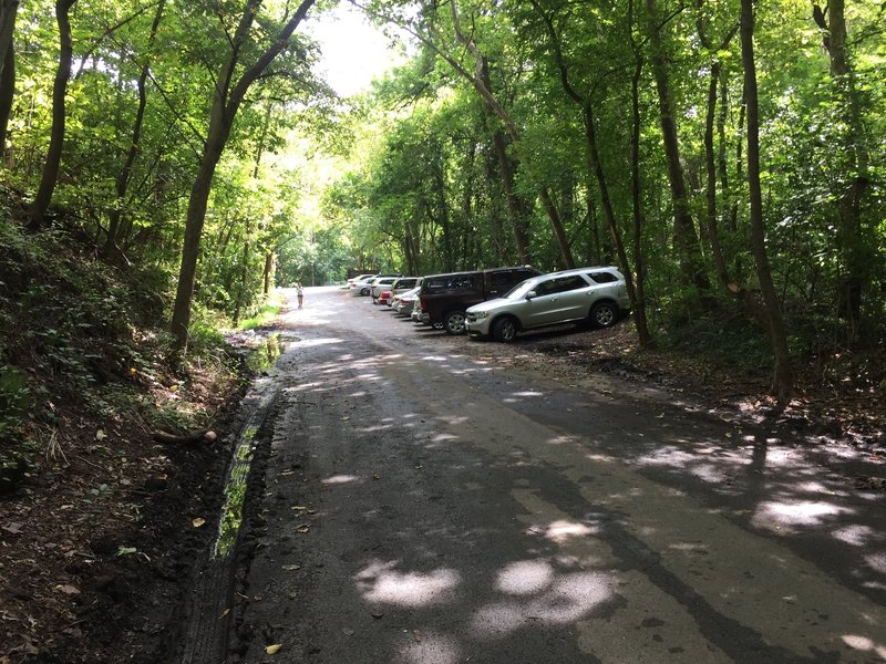 Parking area off Gibraltar Road