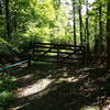 Start of School Mountain Road Trail and Fahnestock Trail.