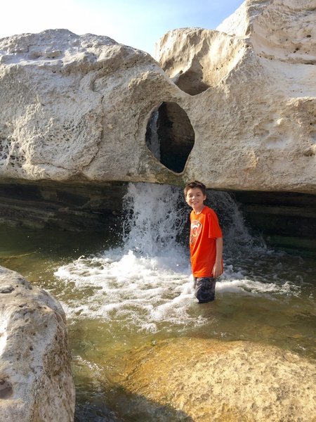 Cool off in the water fall pool along your hike ... if the water is low enough!