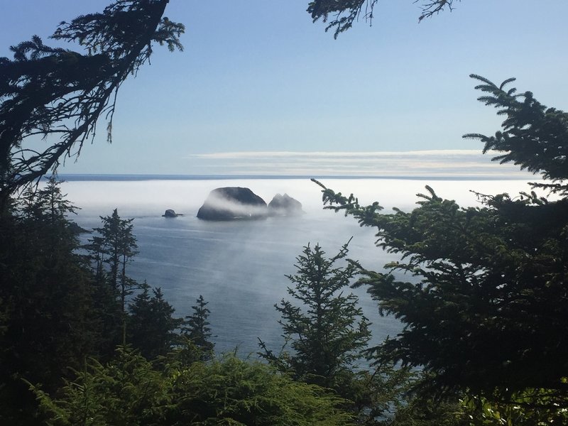 Views of the Three Arches from the Ridge Trail