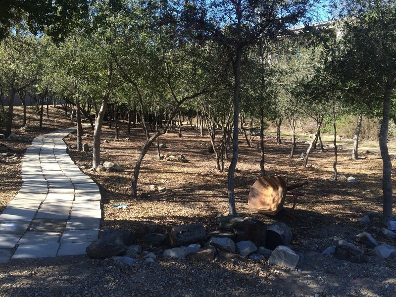 Crime Victim's Memorial Oak Garden.