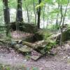 House foundation along the Glacier Ridge Trail