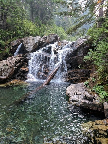 A waterfall on Commonwealth Creek