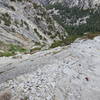 Grinding up/down a marvel of trail building.  These steps seem to go on forever, but at least you get some great views.