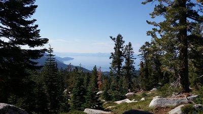 Tahoe from Chickadee Ridge.