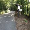 Periodic park information at different points on the trail. Park is well signed.