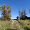 Perkins Trail cutting through farmlands.