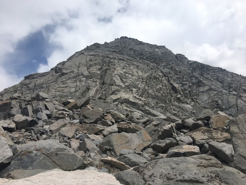 Mount Morgan as seen from Morgan Pass.