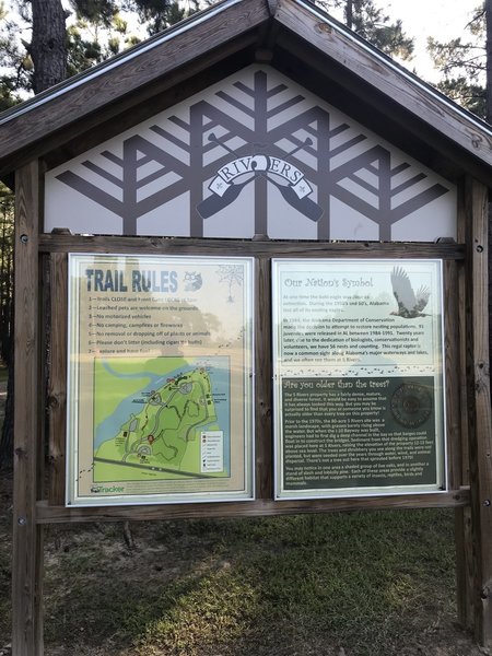 Trailhead near gift shop parking.