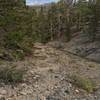 Glass Mountain Trail starting to get steep!