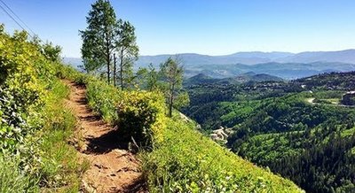 After the climb out from the last Deer Valley lodge... from here on out it's Park City Mountain stuff.