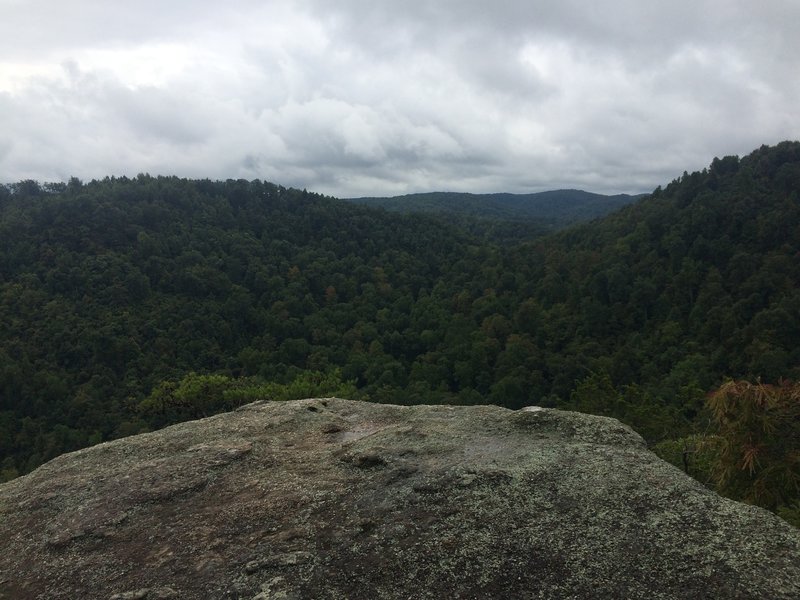 Overcast day at Eagle's Nest lookout