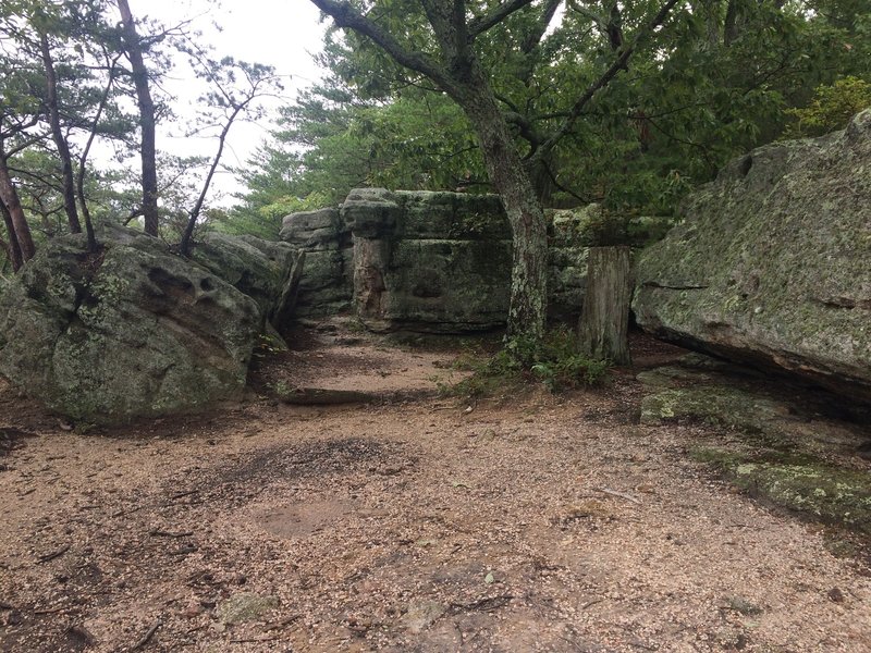 Boulder field