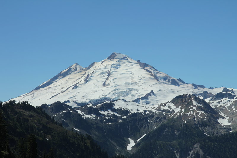 Mount Baker from Lake Ann trail