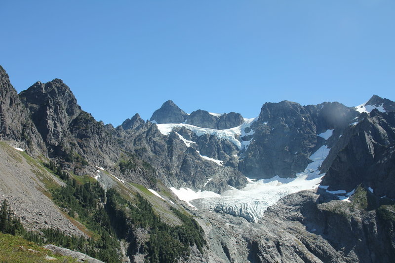 Mount Shuksan from Lake Ann trail