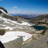 Deer Lakes from the eastern ridge of the surrounding mountains