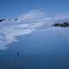 The summit push up Mt. Blanc, early in the morning.