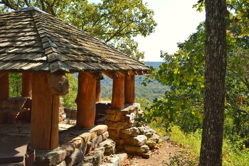 CCC Overlook. Yellow Rock Trail.