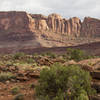 Lazy, part of the Moab Brand trails, has plenty of good fun and great views