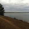 A great view of the lake from this sitting bench along the trail.