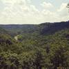 Overlooking Paint Creek