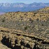 Cruising along the lower rim of More Cowbells.