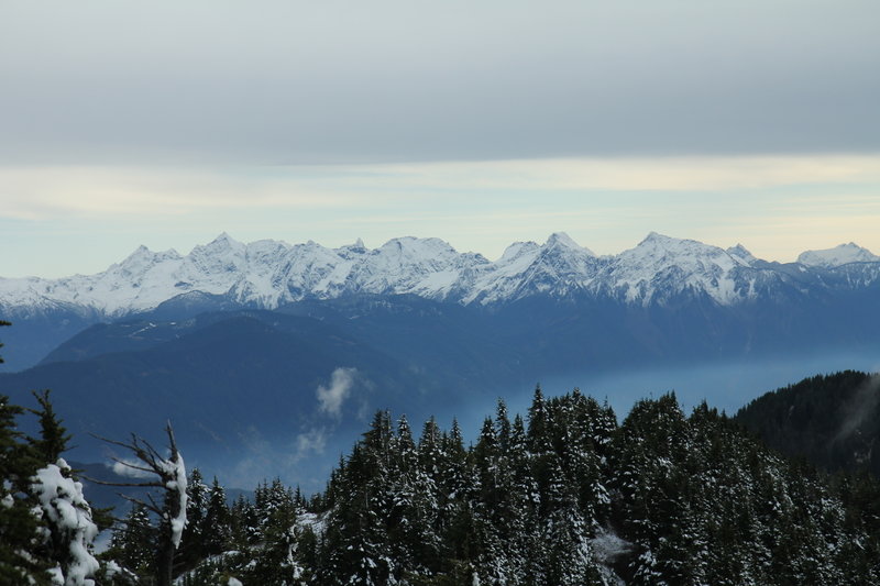 Cheam Range from Slollicum Peak