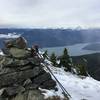 Slollicum Peak summit cairn