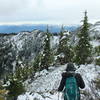 Summit ridge leading to Slollicum Peak