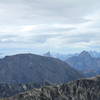 View of Hozomeen Mountain from Frosty Mountain summit cairn