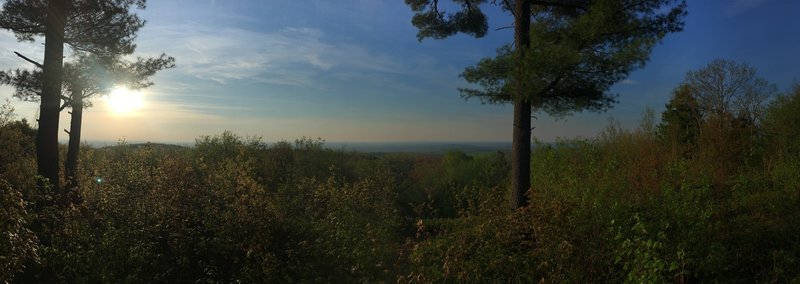 Limington Scenic Overlook shortly after sunrise.